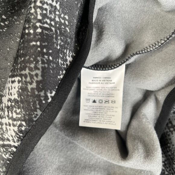 Nike Training Hoodie Large Gray Black Digital Camo Therma Fit Sweatshirt Sweater - Picture 13 of 14